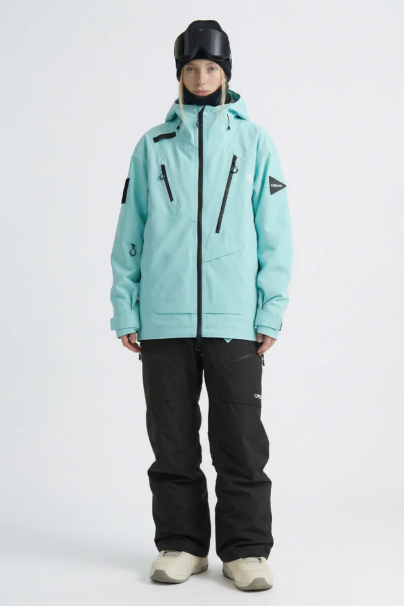 Alpha Unisex 3L Shell Snowboard Jacket - Image 3