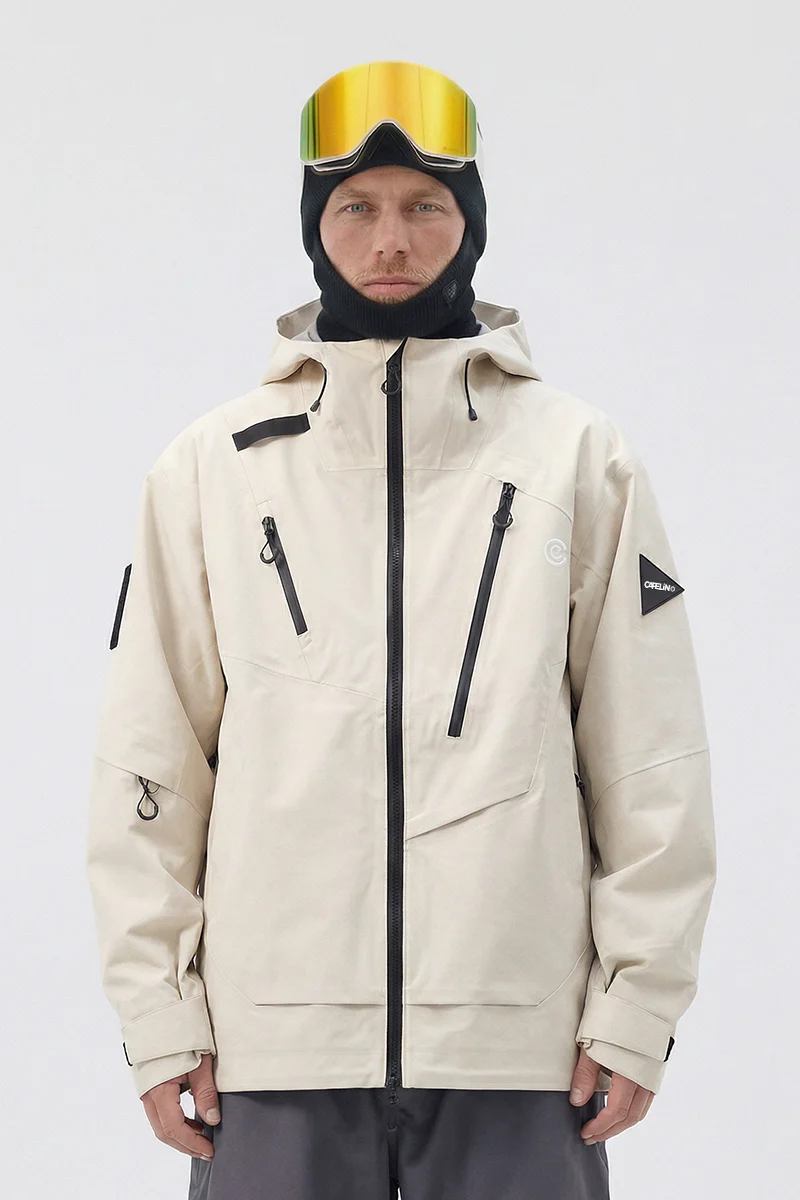 Alpha Unisex 3L Shell Snowboard Jacket - Image 5
