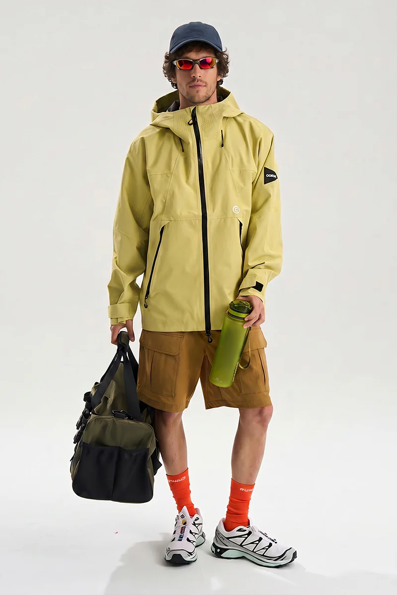Climb Unisex 3L Shell Windbreaker Jacket - Image 4