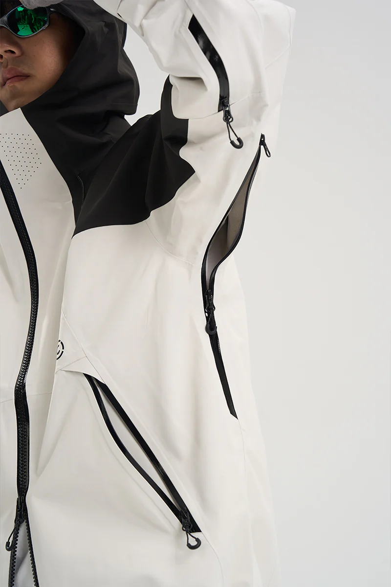 Climb Unisex 3L Shell Windbreaker Jacket - Image 8