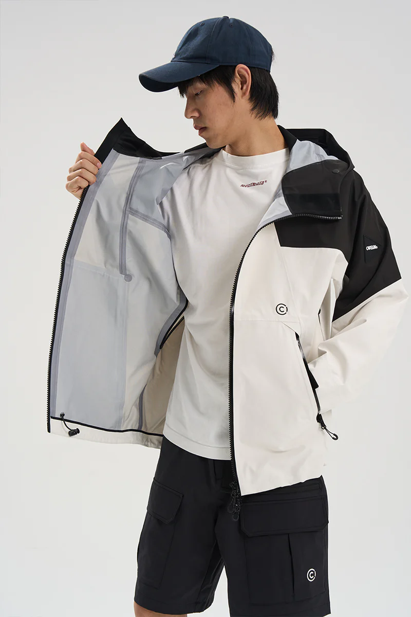 Climb Unisex 3L Shell Windbreaker Jacket - Image 4