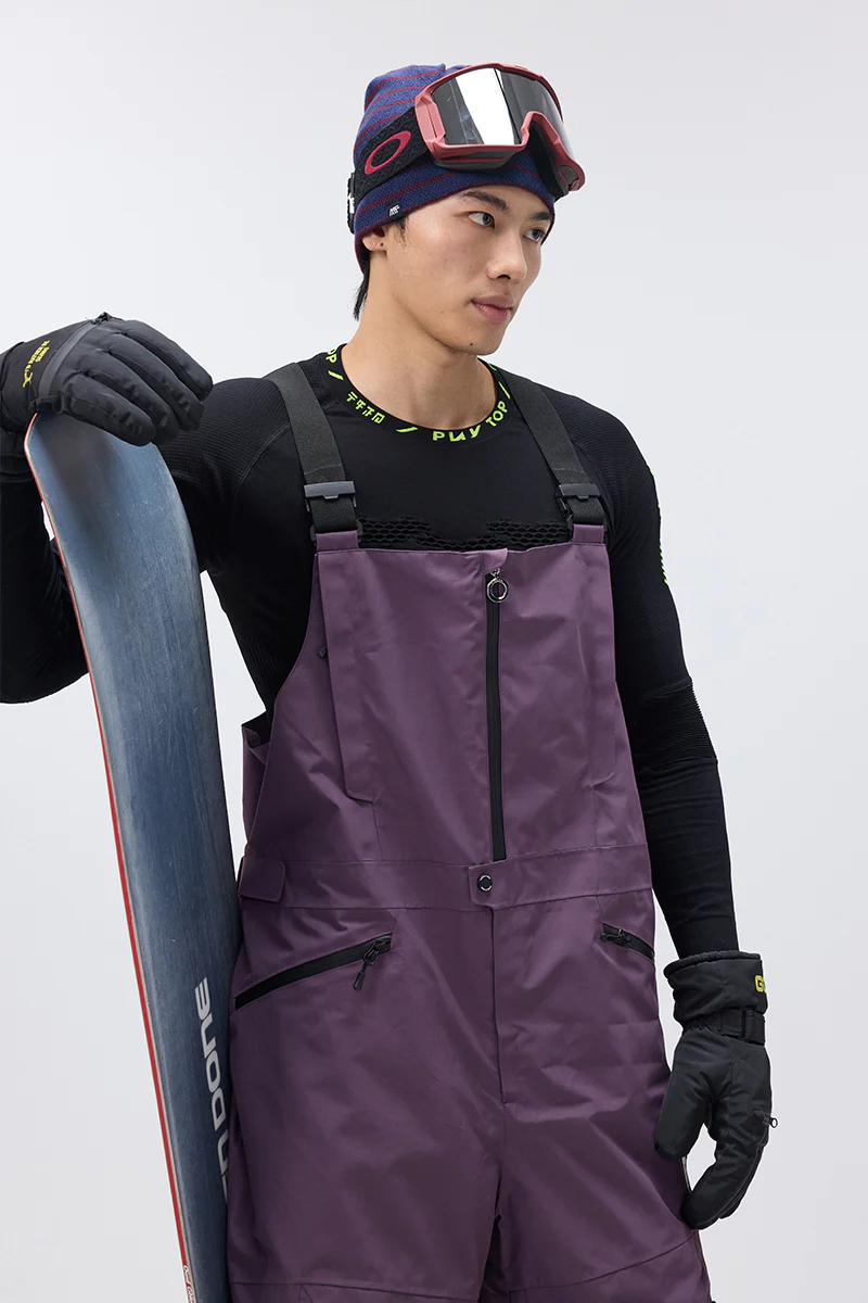 Echo Unisex Snowboard Bib Pant - Image 3