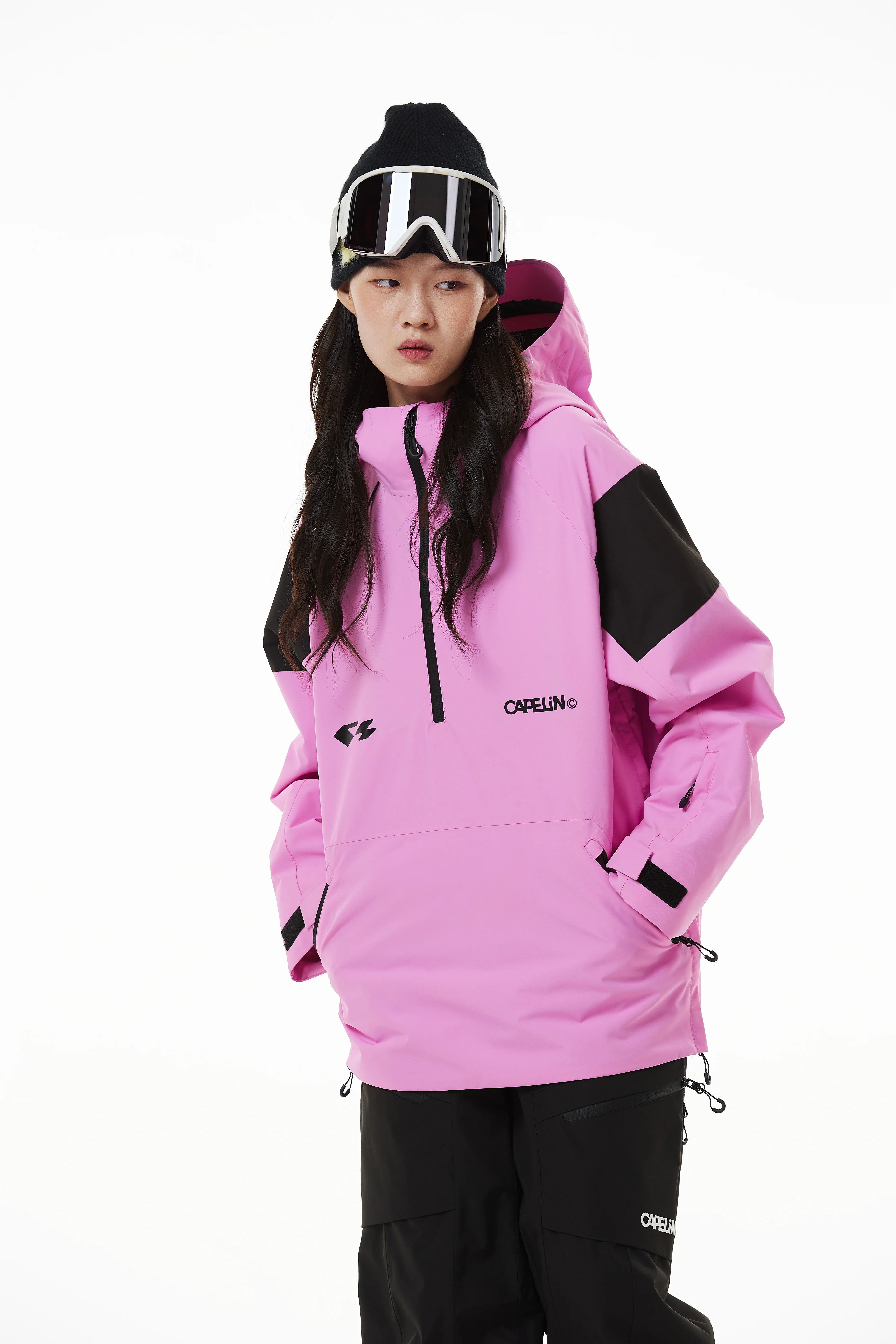 Gamma Unisex Pullover Snowboard Jacket - Image 4