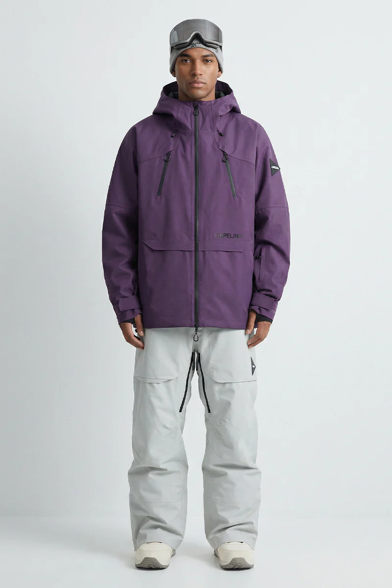 Haku Men's 3L Insulated Snowboard Jacket - Image 3