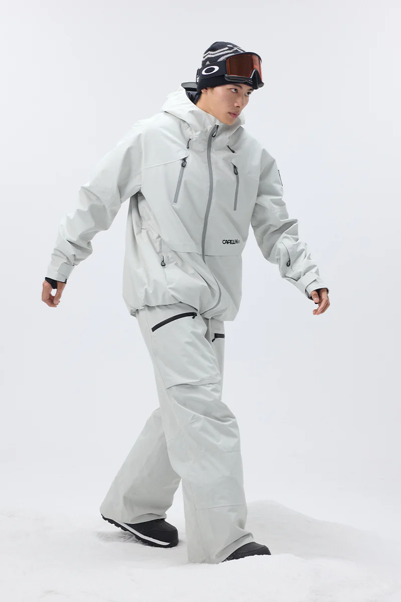 Haku Men's 3L Insulated Snowboard Jacket - Image 5