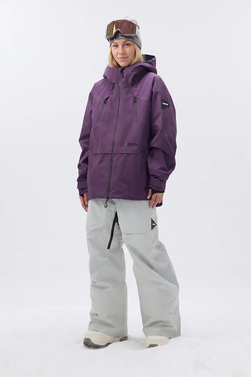 Haku Women's 3L Insulated Snowboard Jacket - Image 3