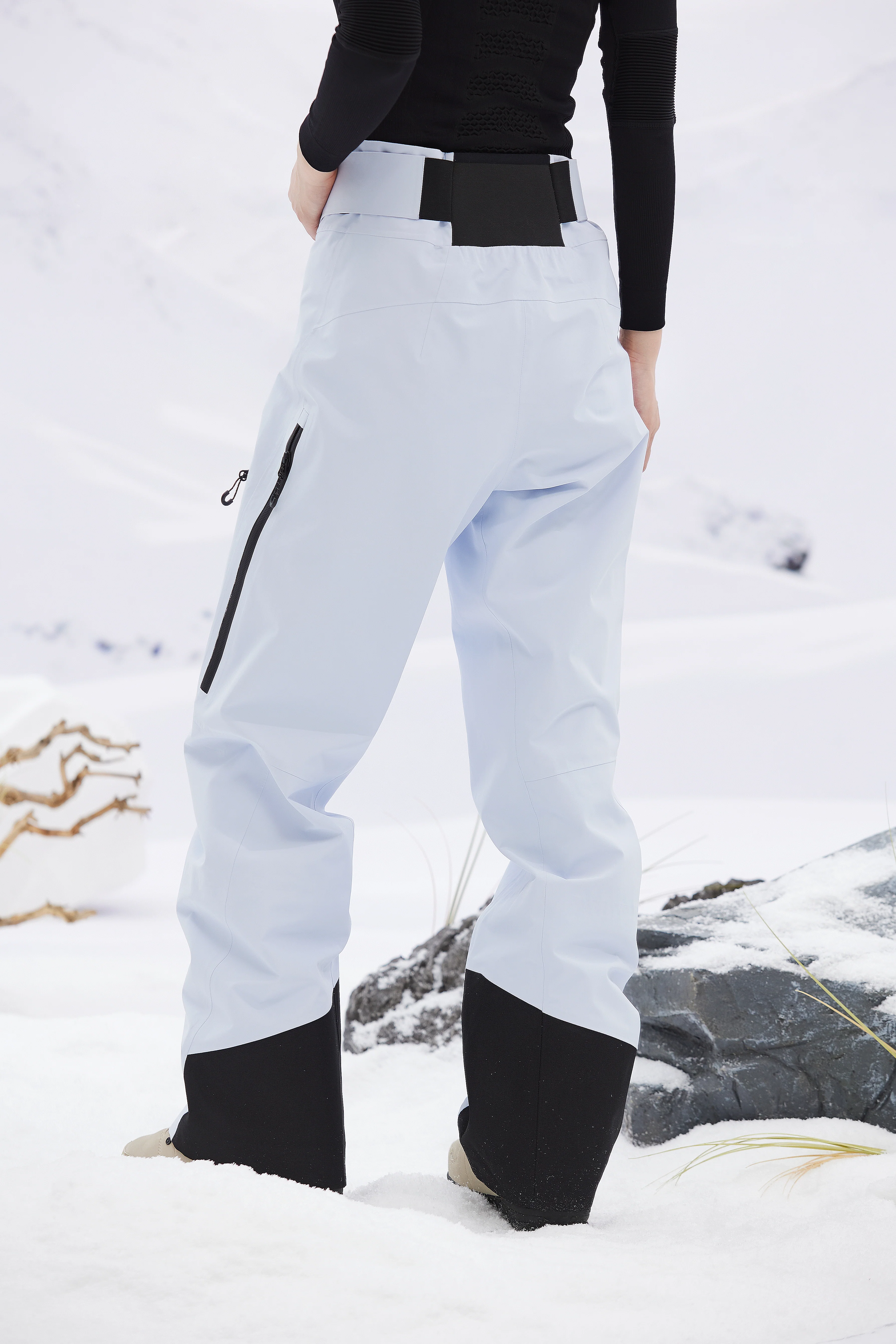 Horizon Unisex 3L Shell Snowboard Pant - Image 5