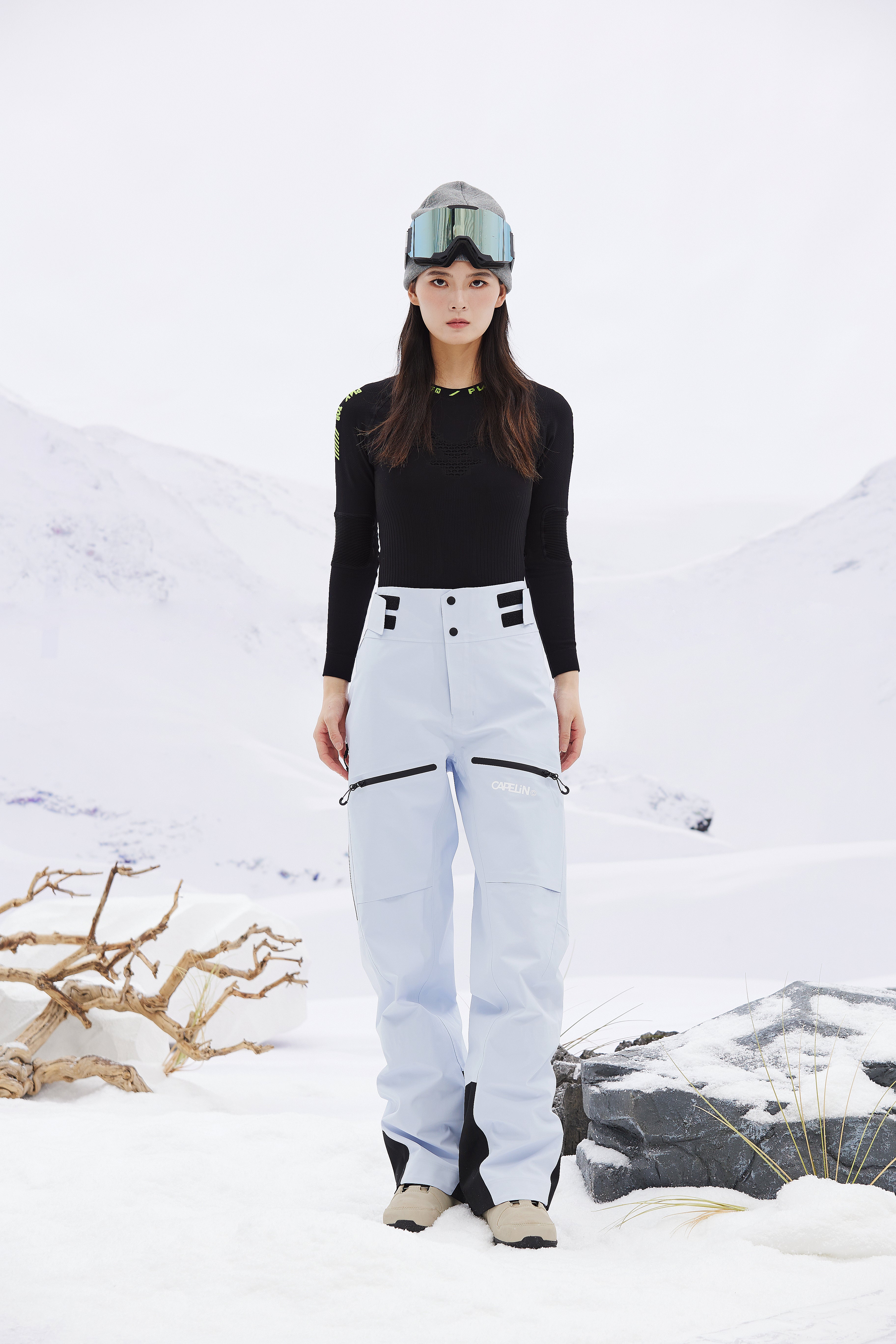 Horizon Unisex 3L Shell Snowboard Pant - Image 6