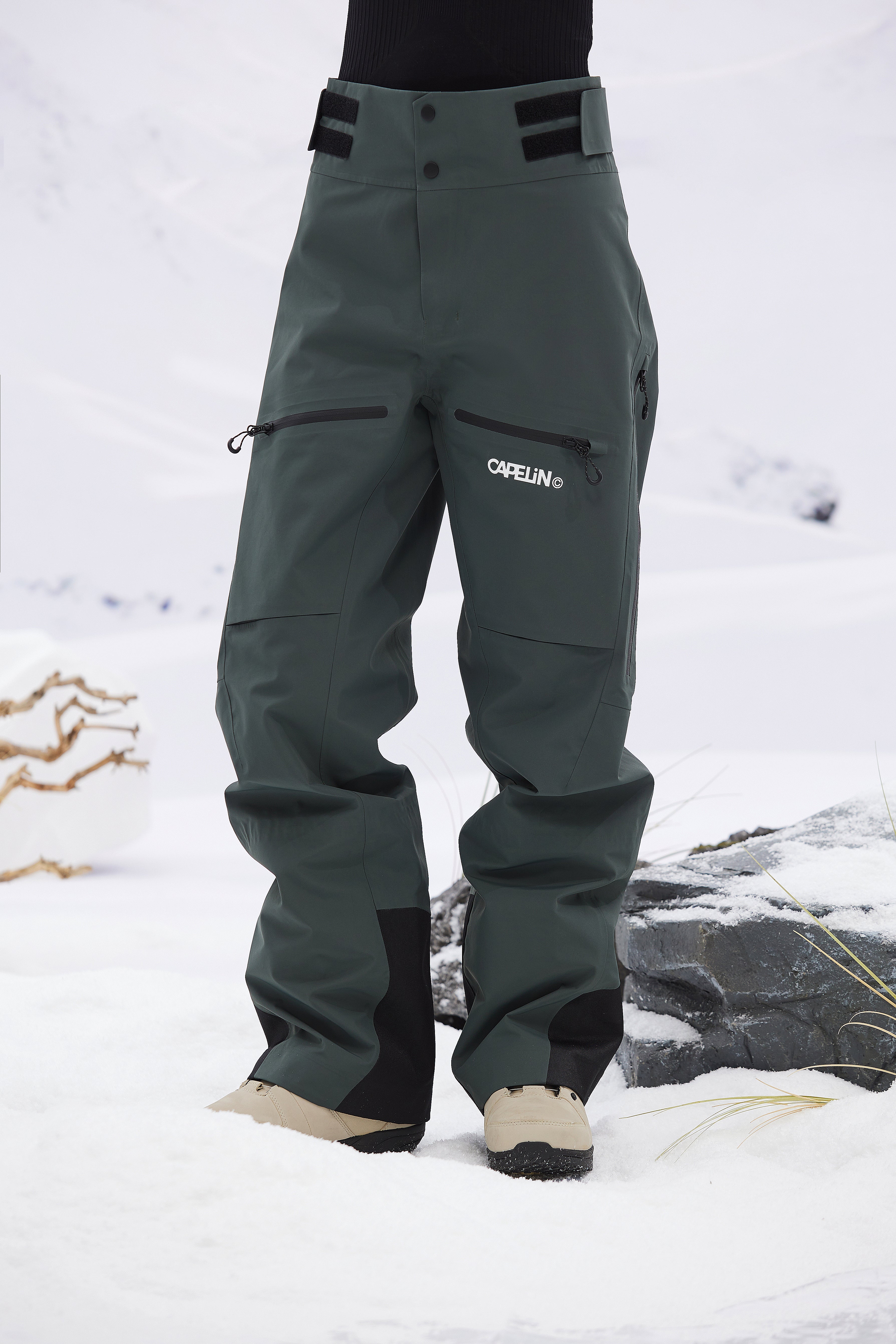Horizon Unisex 3L Shell Snowboard Pant - Image 4