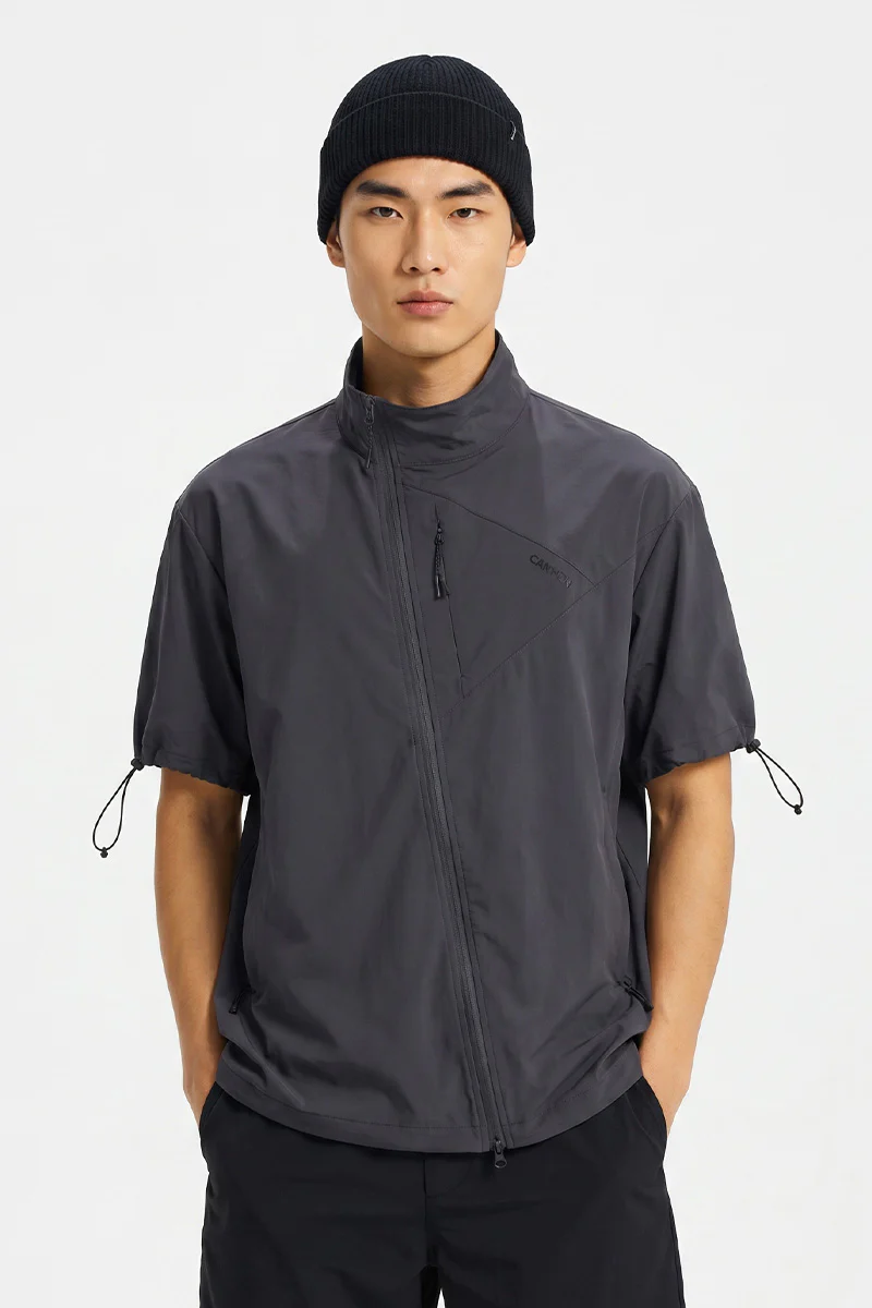Loom Men's short sleeve Track Jacket