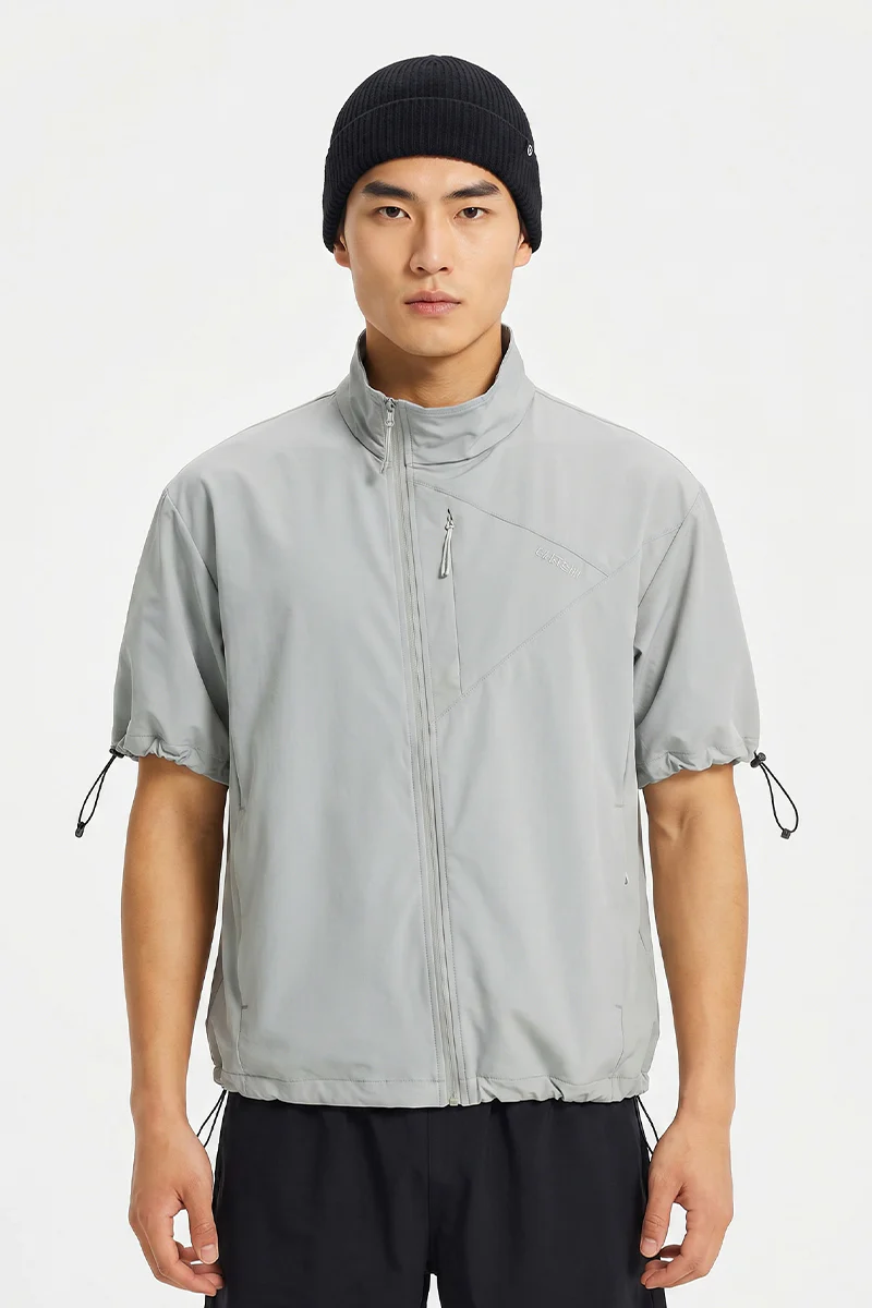 Loom Men's short sleeve Track Jacket