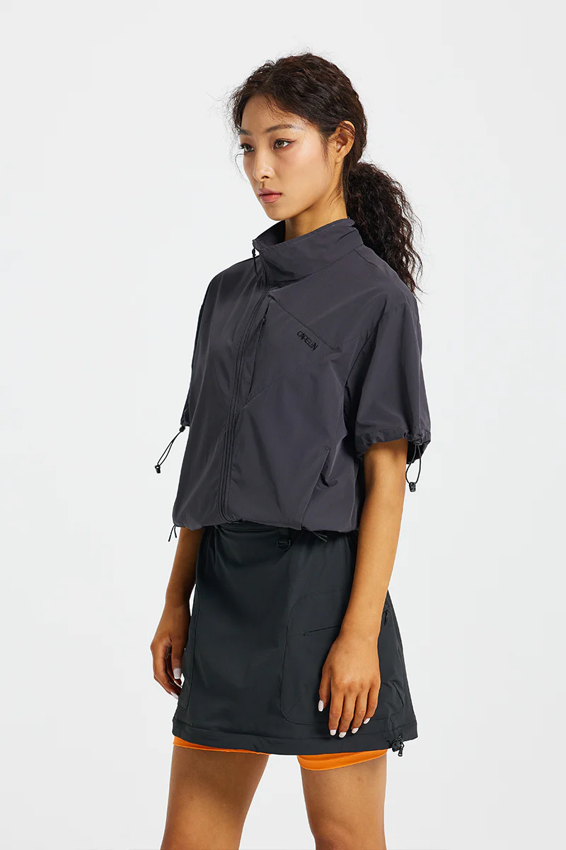 Loom Women's short sleeve Track Jacket - Image 2