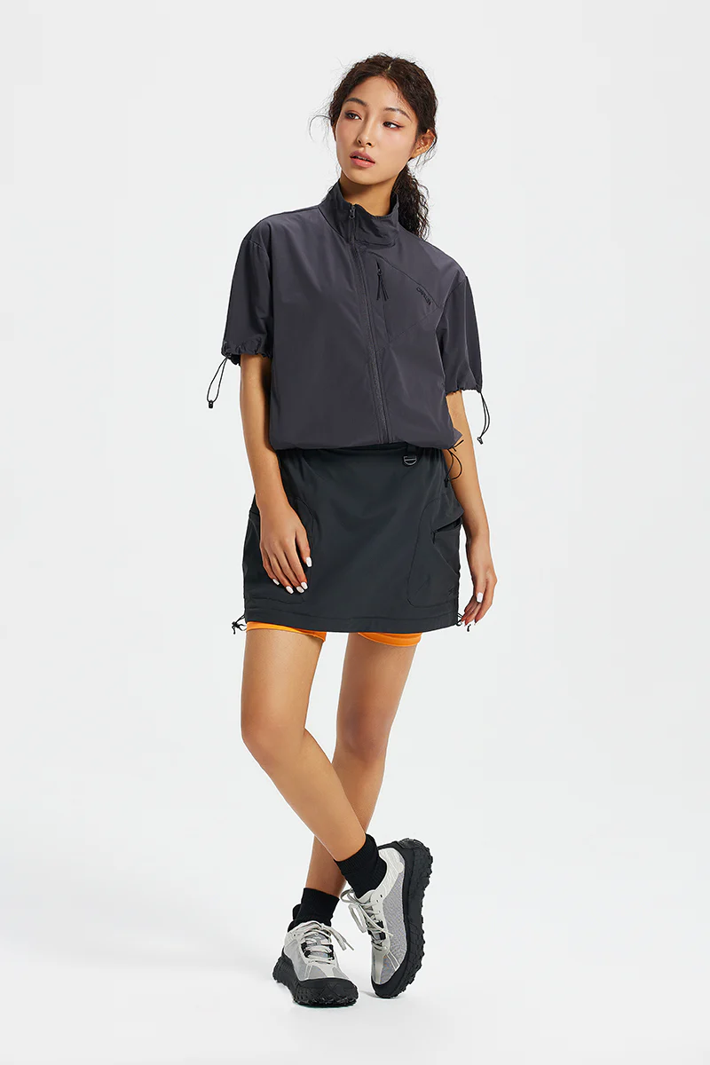 Loom Women's short sleeve Track Jacket - Image 4