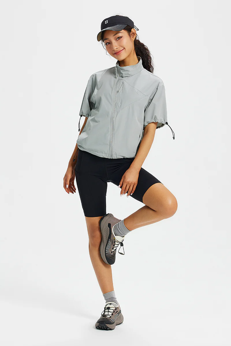 Loom Women's short sleeve Track Jacket - Image 4