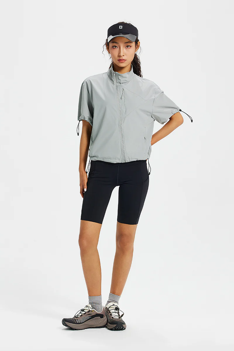 Loom Women's short sleeve Track Jacket - Image 5