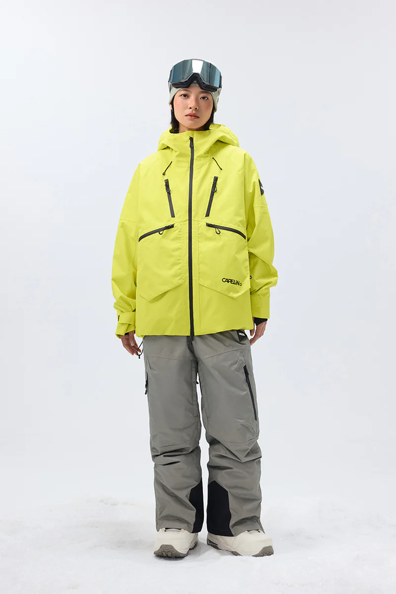 Saturn Unisex Snowboard Jacket - Image 4