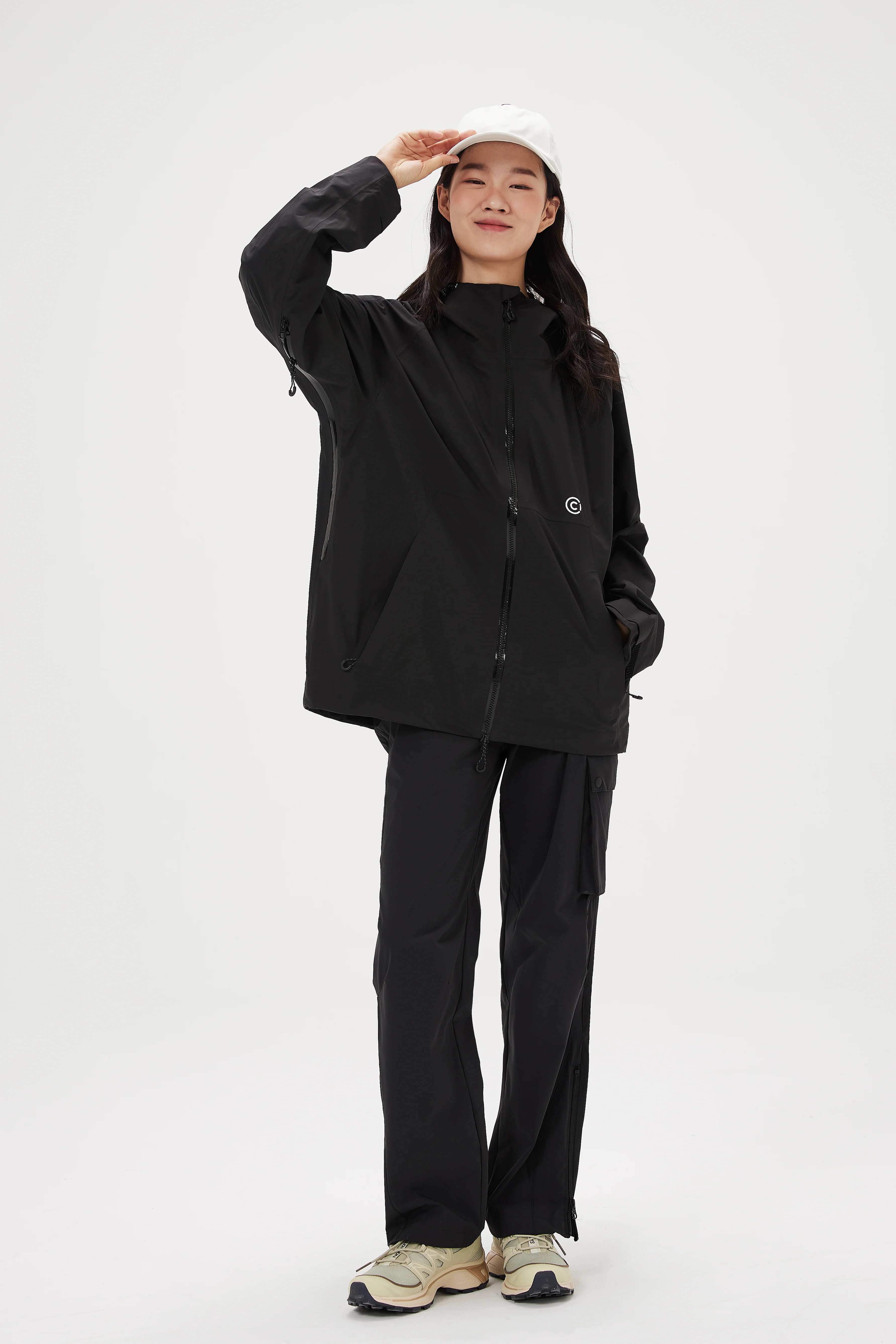 Sparkle Unisex 3L Shell Windbreaker Jacket - Image 2