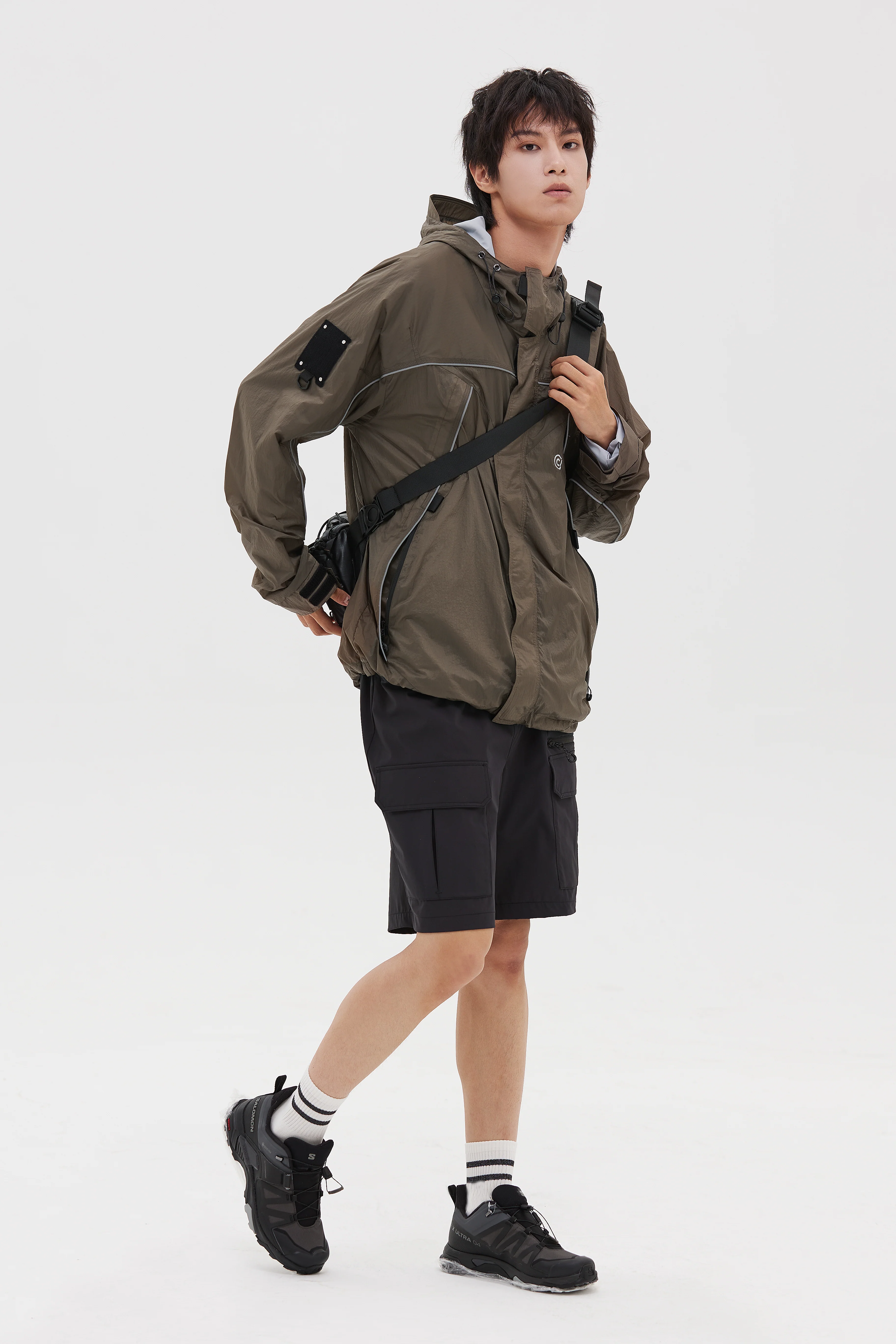Stone Unisex Water Repellent Outdoor Jacket - Image 4