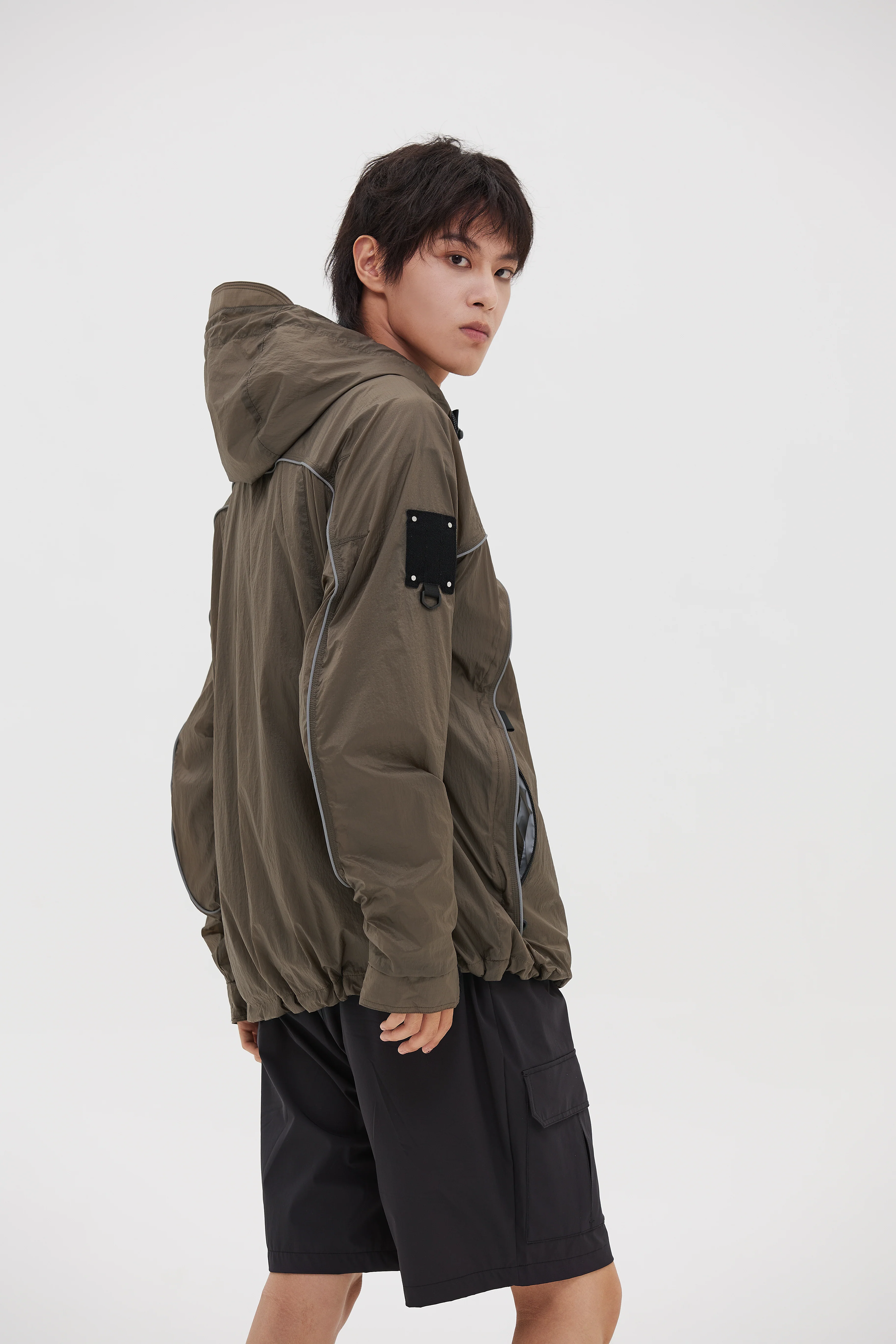 Stone Unisex Water Repellent Outdoor Jacket - Image 5